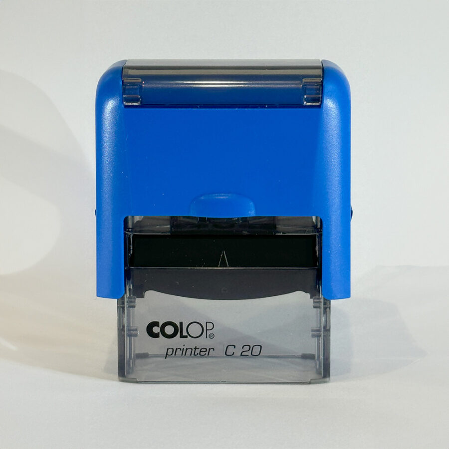 Colop printer C 20 bélyegző 14x38 mm-es lenyomattal
