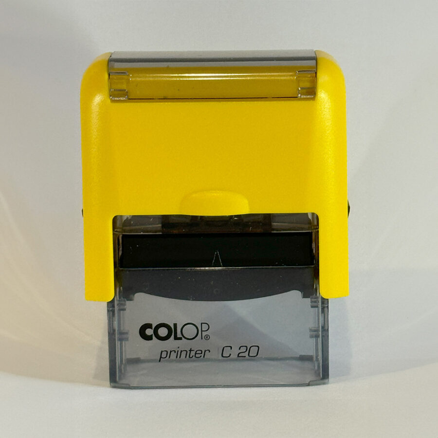 Colop printer C 20 bélyegző 14x38 mm-es lenyomattal