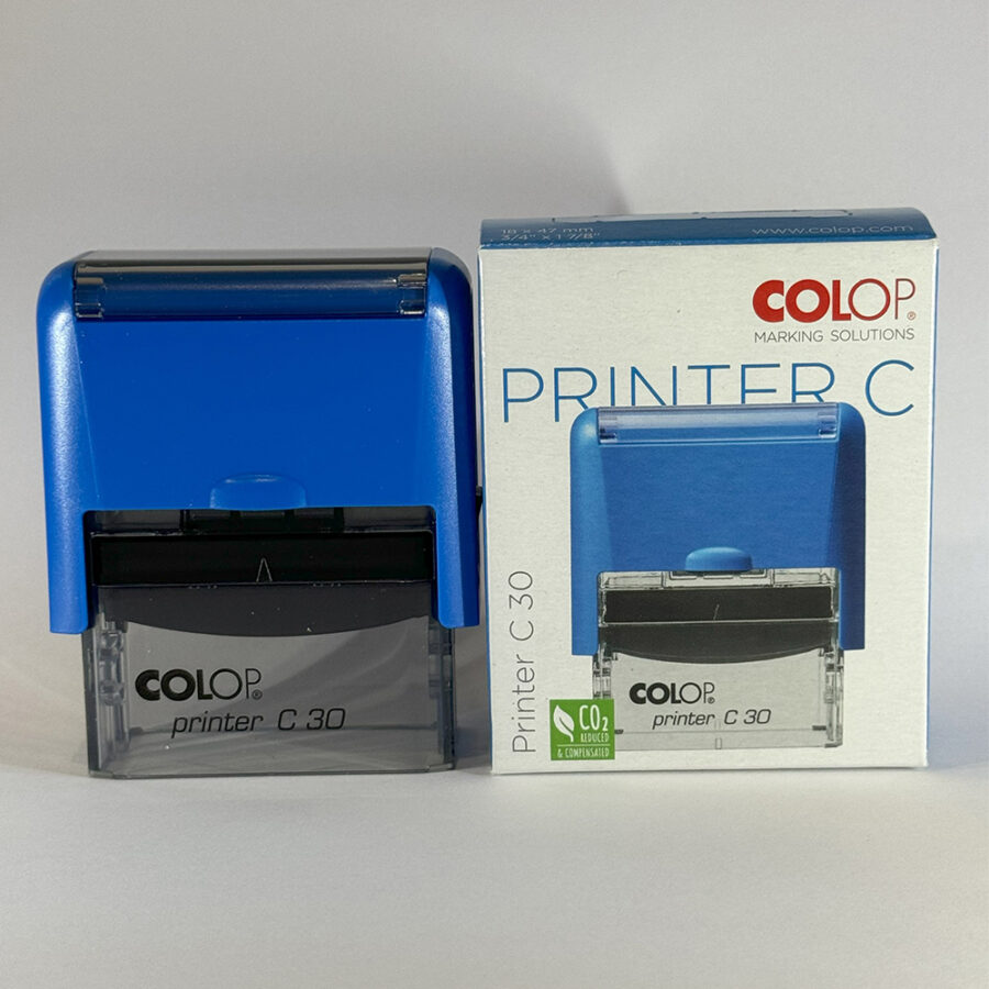 Colop printer C 30 bélyegző 18x47 mm-es lenyomattal
