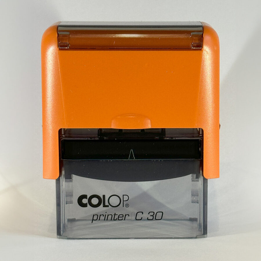 Colop printer C 30 bélyegző 18x47 mm-es lenyomattal