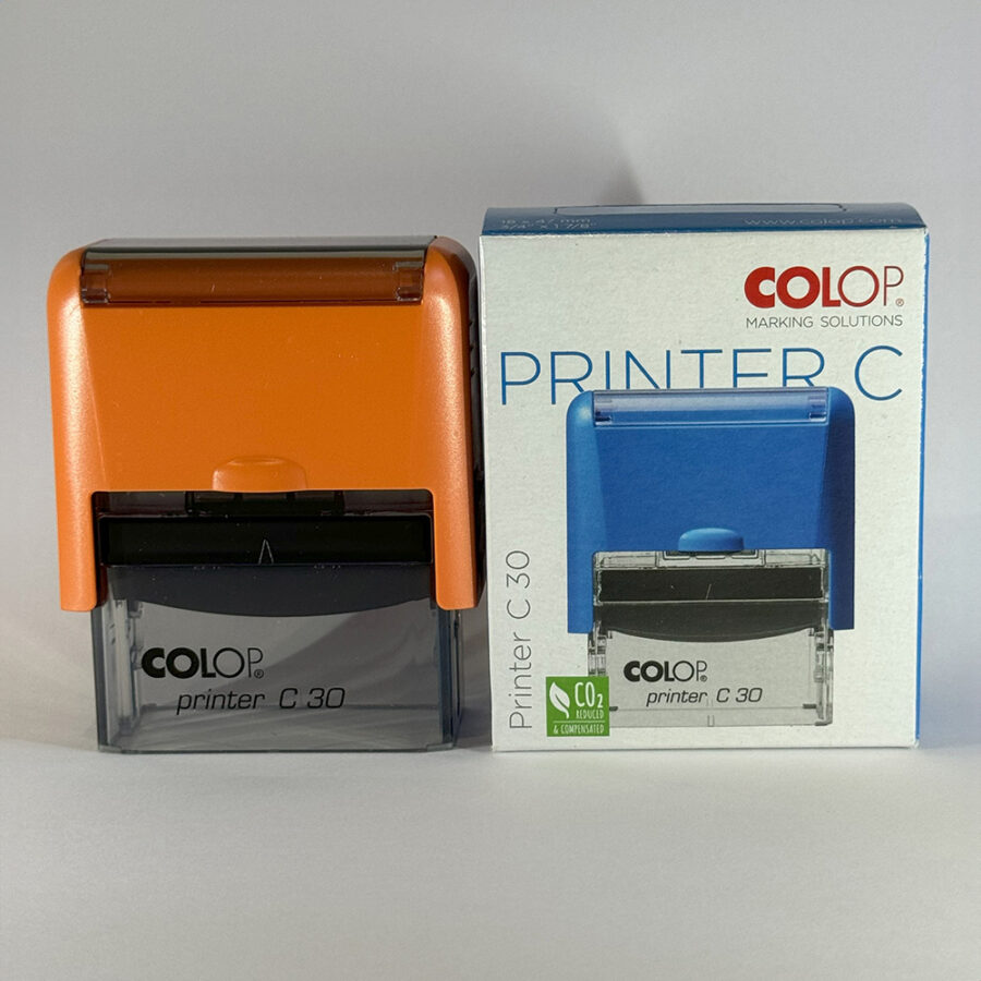 Colop printer C 30 bélyegző 18x47 mm-es lenyomattal