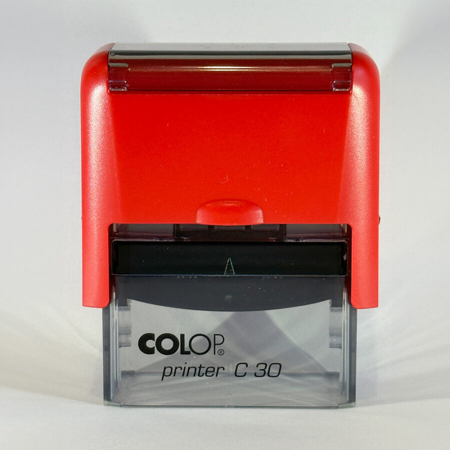Colop printer C 30 bélyegző 18x47 mm-es lenyomattal