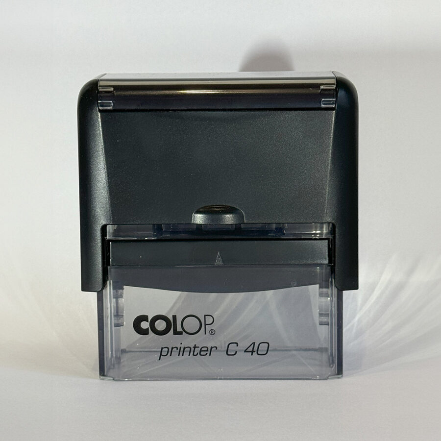 Colop printer C 40 bélyegző 23x59 mm-es lenyomattal
