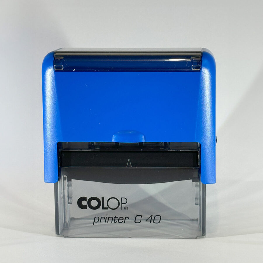 Colop printer C 40 bélyegző 23x59 mm-es lenyomattal