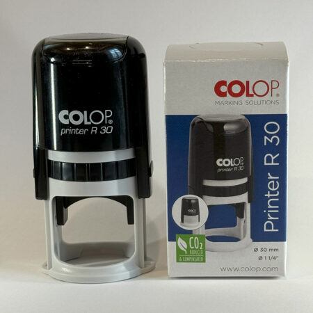 Colop printer R 30 körbélyegző 30 mm-es lenyomattal