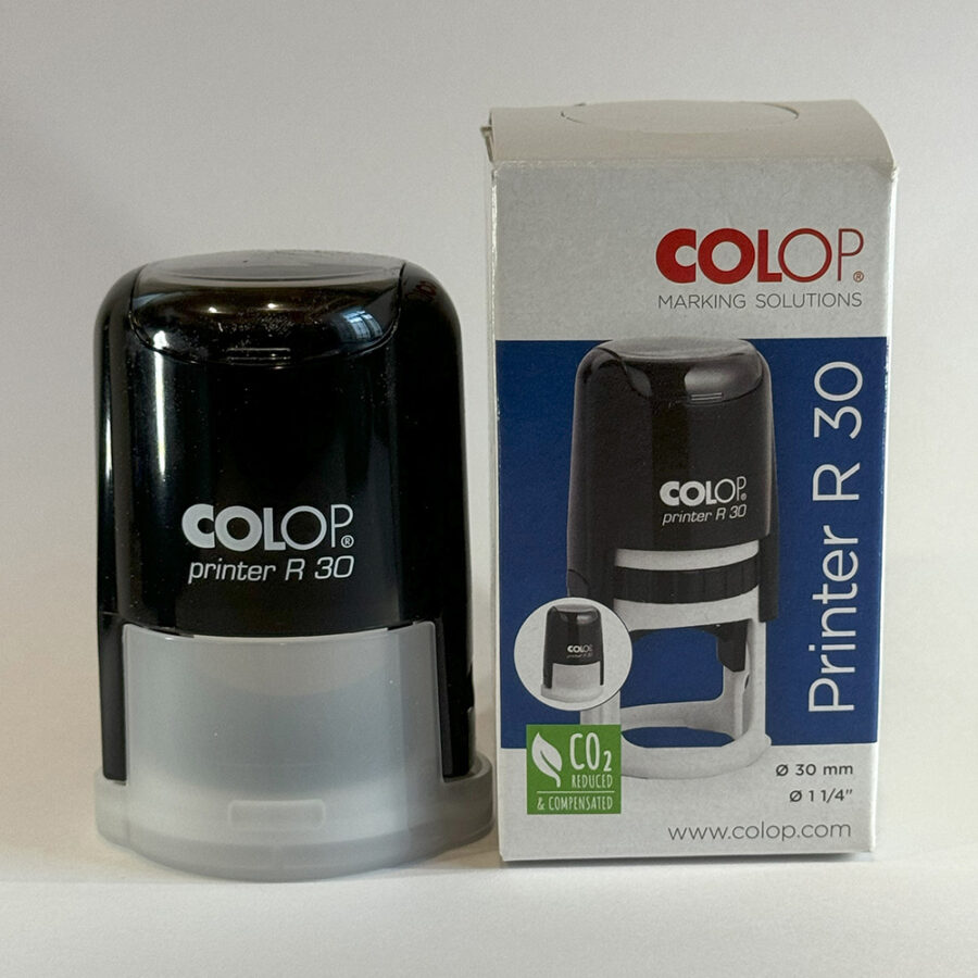 Colop printer R 30 körbélyegző 30 mm-es lenyomattal