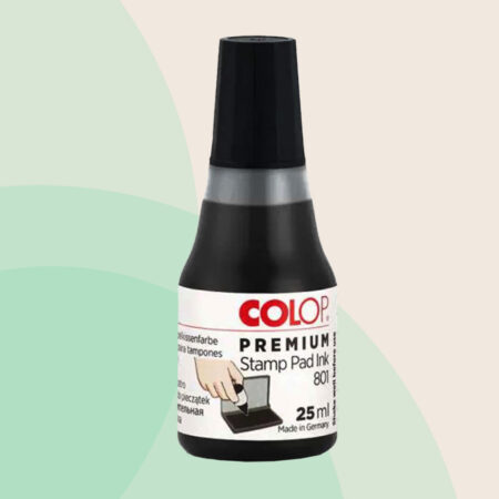 Colop Premium fekete festék bélyegzőpárnához, 25 ml