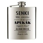 Gravírozott flaska szett - Senki sem tökéletes Apa