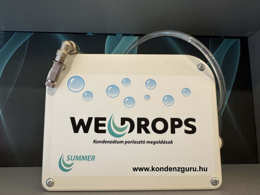 welldrops kondenzviz porlaszto